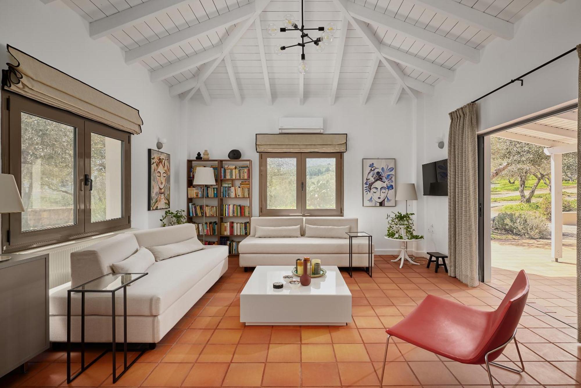 The Olive Grove Villas With Swimming Pool And Breakfast Archanes Bagian luar foto